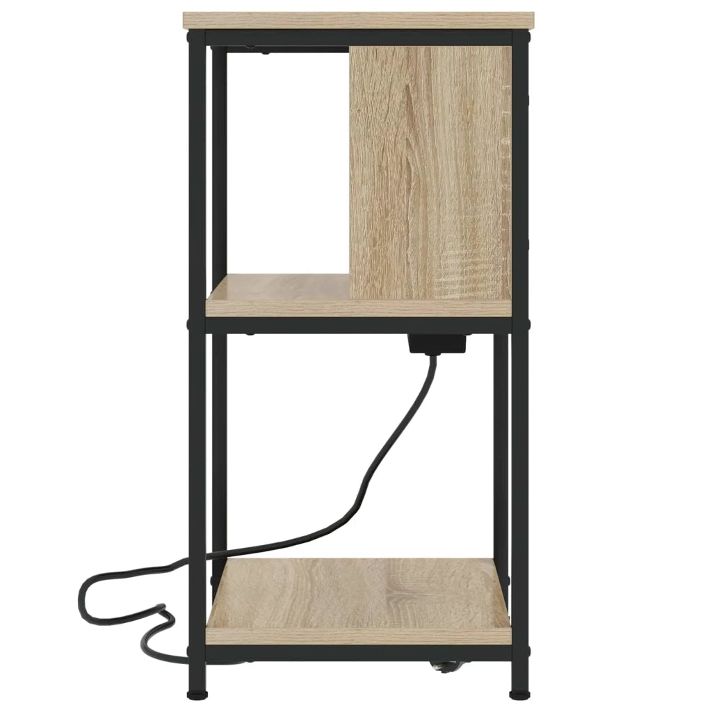 Comodino | Armadio da Notte | Mobiletto da notte Rovere Sonoma 38 x 31 x 61 cm