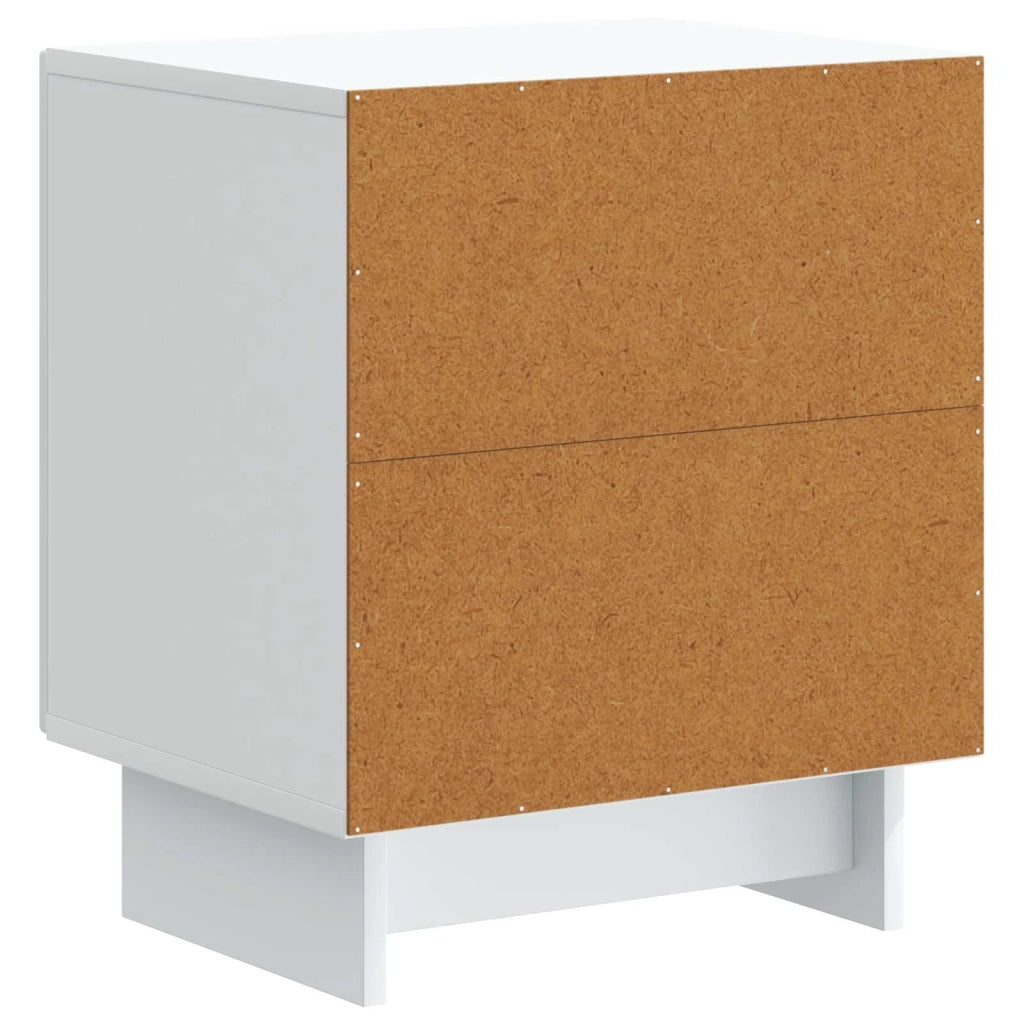 Armadio da Notte 2 pcs Bianco 43 x 34,5 x 50 cm 893876