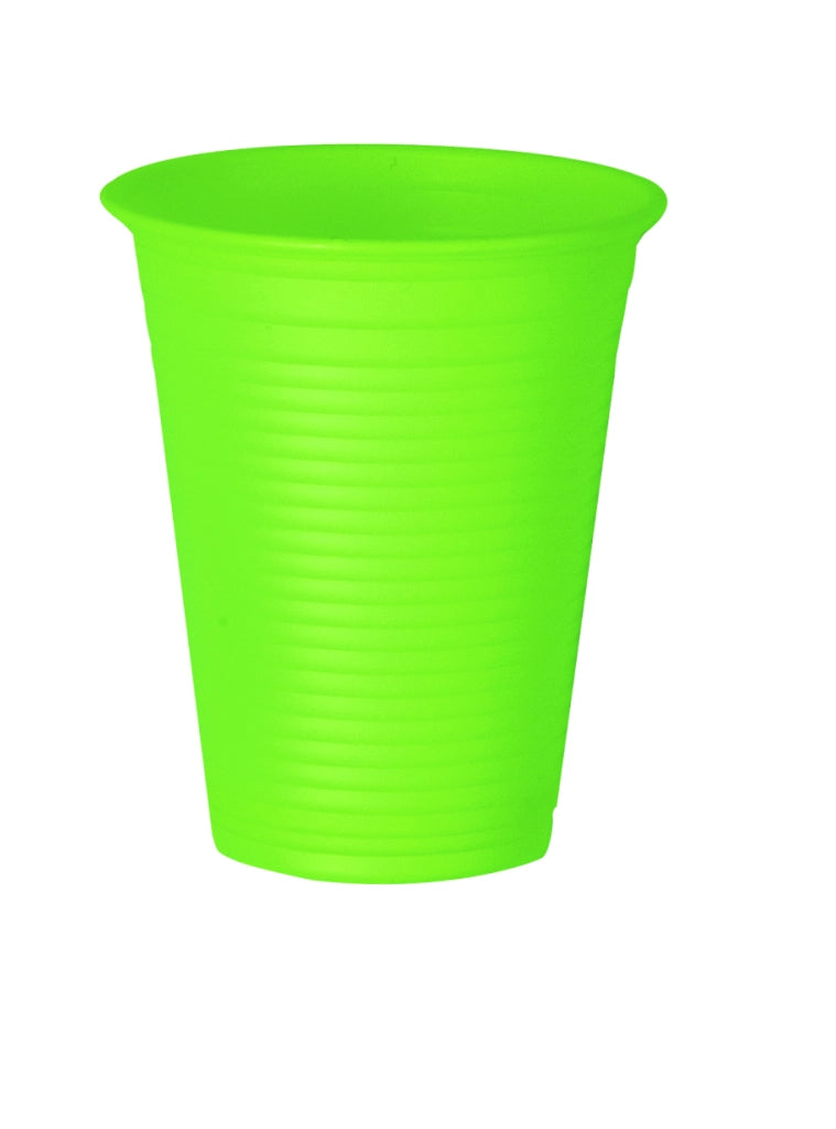 MAURY'S BIOPLASTIC BICCHIERI 200ML 50 PEZZI IN COLORAZIONE VERDE