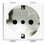 Bticino Matix presa Schuko AM5440/3