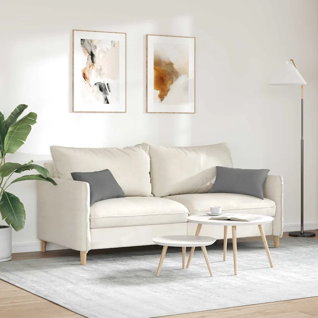 Cuscini da Divano 2 pcs Grigio scuro 50 x 30 cm Tessuto 42013641