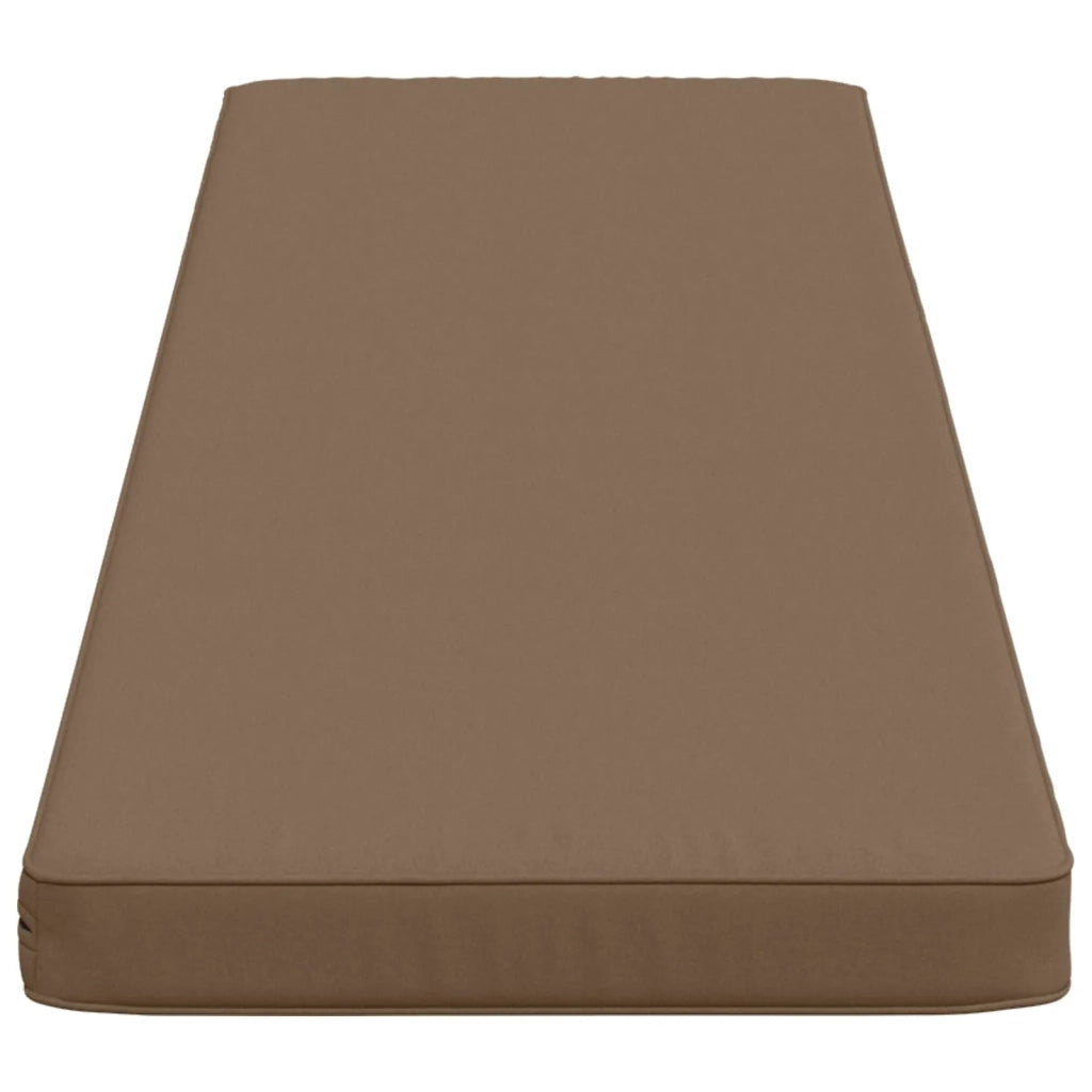 Cuscino per Panchina a 1 Pezzo VUGHT 100% Poliestere Tortora 951404