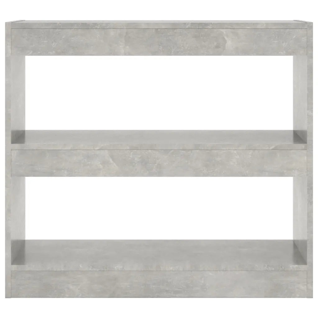 Libreria/Divisorio Grigio Cemento 80x30x72 cm 811695