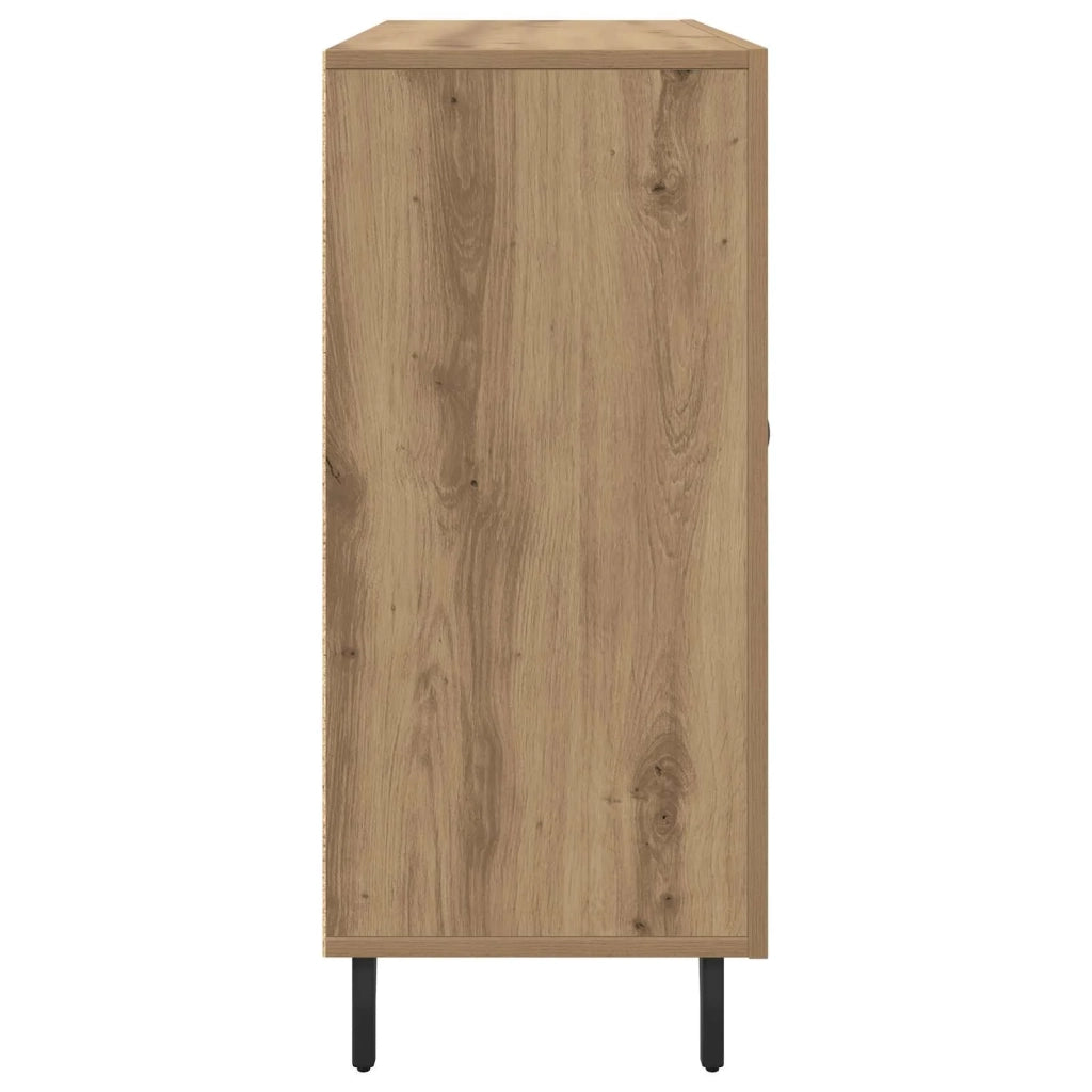 Credenza Rovere artigianale 90 x 34 x 80 cm Legno multistrato 879587