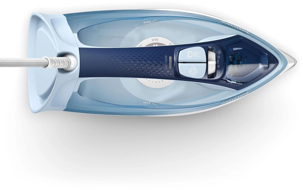 Philips DST5030-20 Serie 5000 Ferro a vapore 2400 W piastra SteamGlide Plus vapore 45 g-min colpo vapore 180 g-min colore Blu