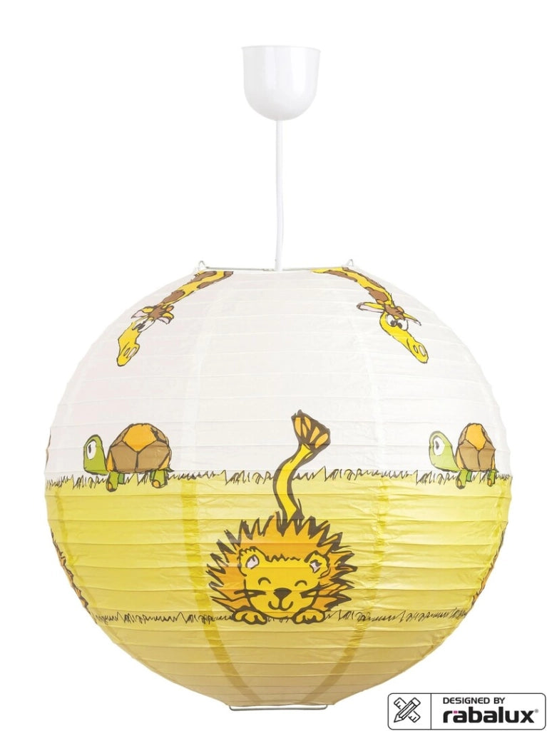 Paralume carta sfera 40 cm multicolore Leon Rabalux