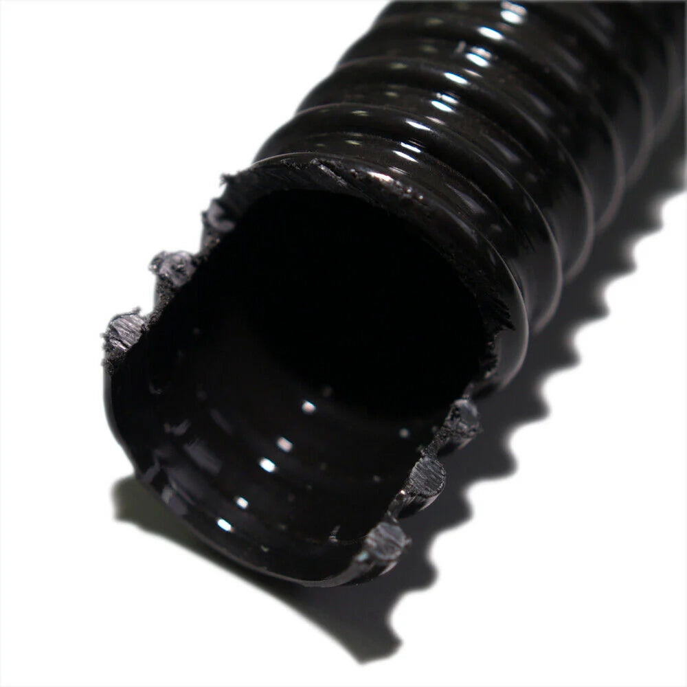 Tubo di aspirazione da 5 m diametro 25 mm (1") corrugato rinforzato a spirale tubo per acqua nera 16_0001583