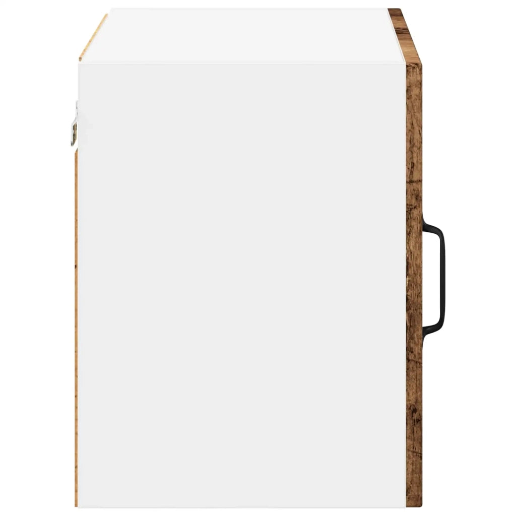 Armadietto a muro LUCCA 2 pcs Legno antico 50 x 31 x 40 cm 884911