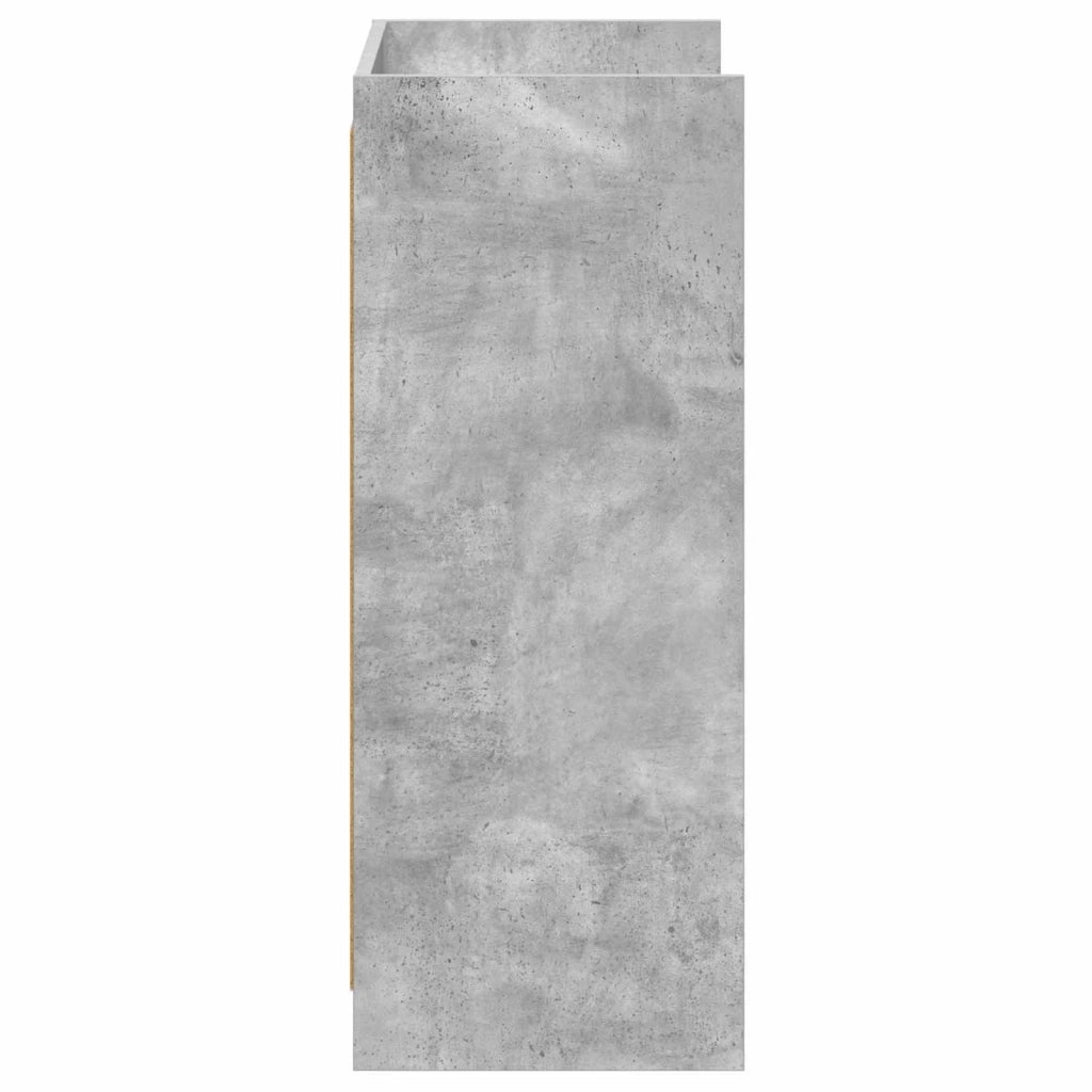 Mobile per scarpe Grigio Cemento 48 x 36 x 92 cm 8011342