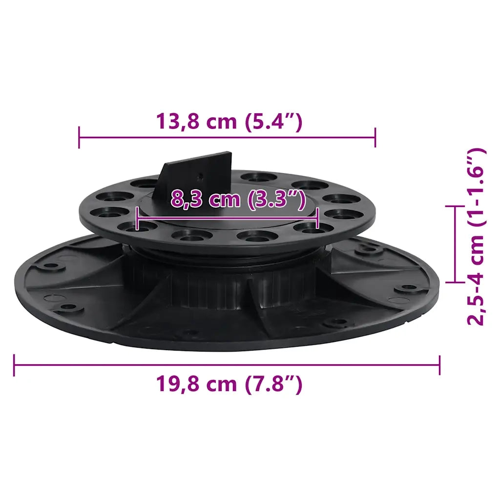 Piedini Regolabili per Decking 10 pz 25-40 mm CFW5302913