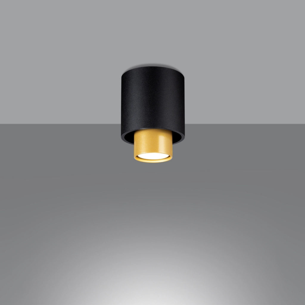 Lampada a soffitto NESI nero