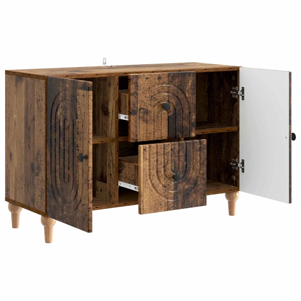 Mobile TV-Credenza per TV Legno antico 89 x 34,5 x 60 cm Legno ingegnerizzato