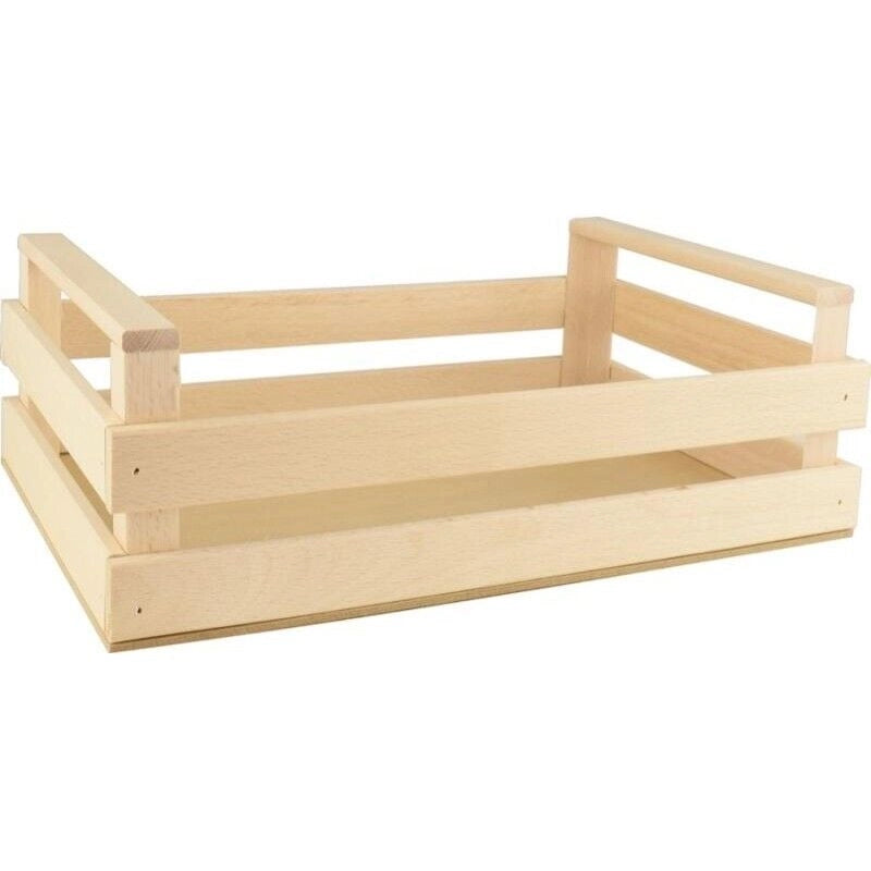 CASSETTA LEGNO NATURALE 33X22X12,5CM