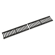 GRIGLIA GHISA PER CANALETTA 'TOP' C250 - cm 50 x 19,7 x H. 4,0