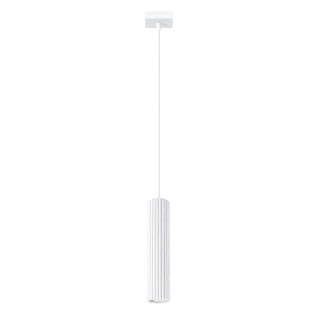 Lampada a sospensione KARBON 1 bianco