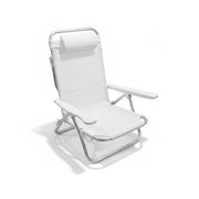 SPIAGGINA CON BRACCIOLI 'VIESTE' telo colore bianco- 2 pezzi  - LIF