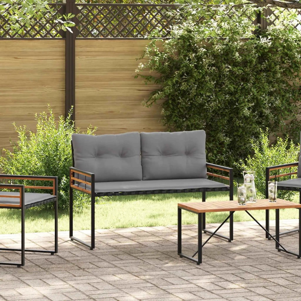 Panchetta in Legno a Strati Grigio chiaro 114 x 55 x 77 cm