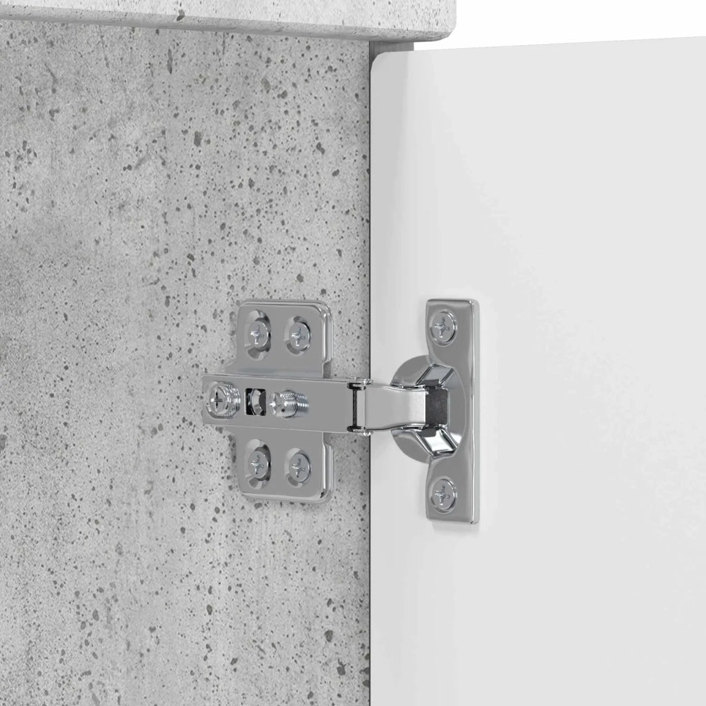 Set di mobili per il bagno Grigio Cemento 81 x 40 x 84,5 cm 3404285