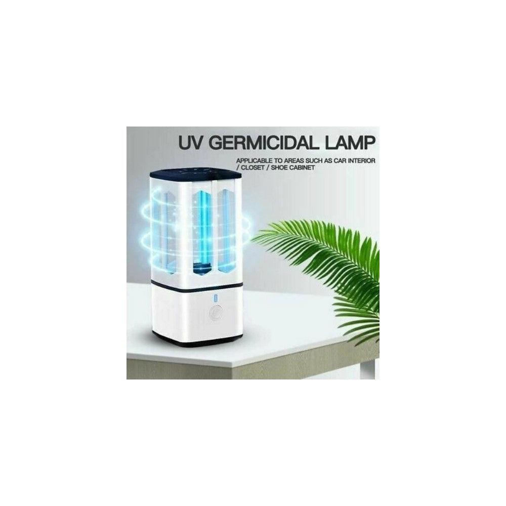 Trade Shop - Lampada Sterilizzatrice Germicida Con Raggi Uv C Uvc Sanificatore Portatile Usb -