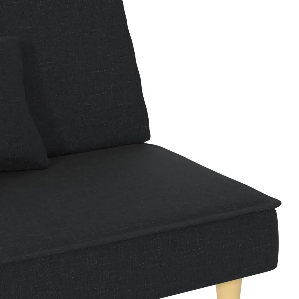 Divano letto | Sof¨¤ letto | Letto singolo Nero in Tessuto