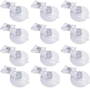 Clip per Display in Vetro - 12 Pezzi - Translucido