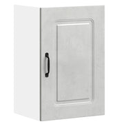 Pensile da cucina Kalmar 40 x 31 x 60 cm ampio spazio contenitivo stile moderno legno composito grigio cemento 02_0049974