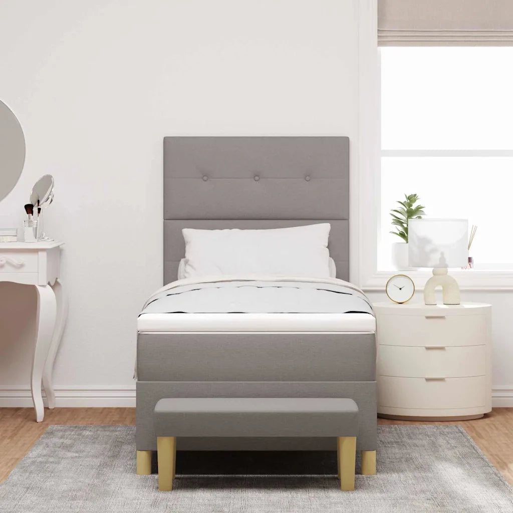 Letto a molle con materasso Talpa 100 x 200 cm Tessuto