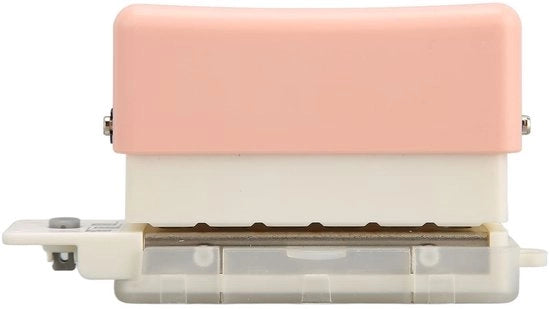 Perforatrice portatile 6-gaio - multifunzionale e pratica - rosa