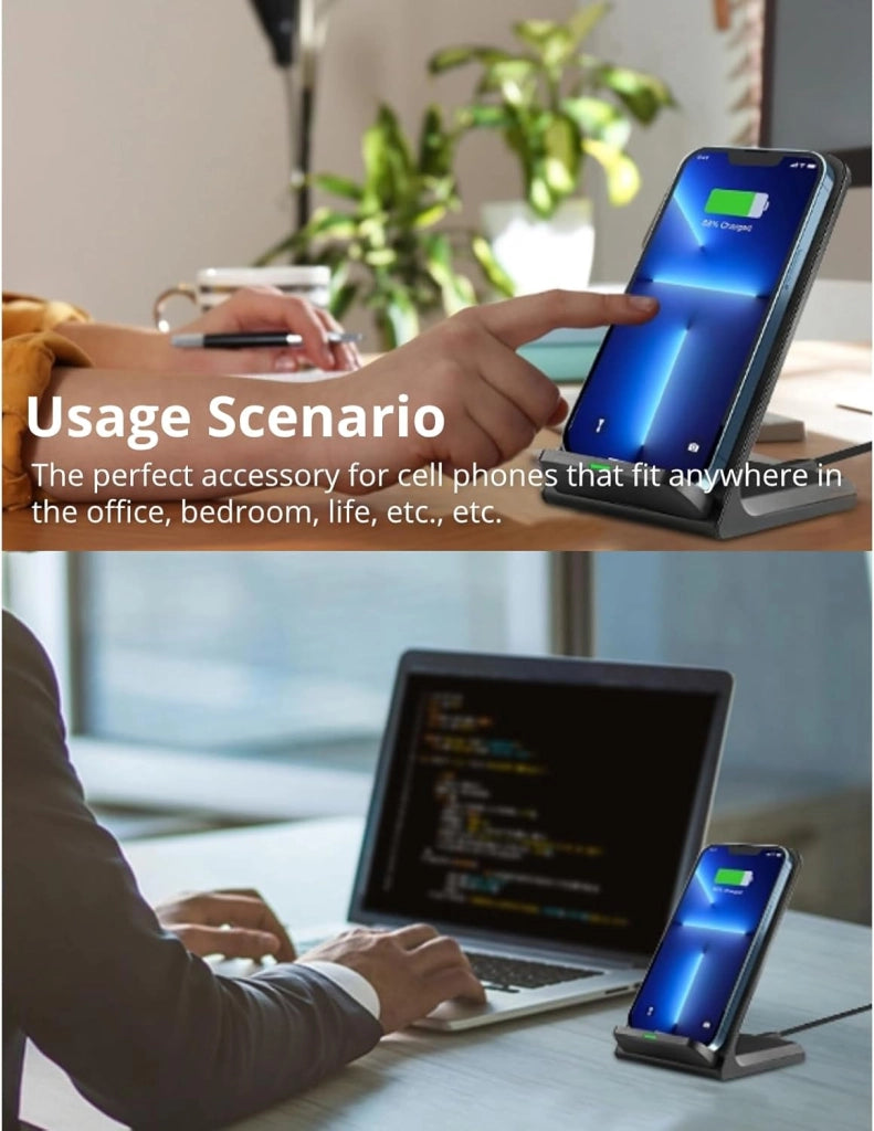SUPPORTO PER SMARTPHONE RICARICA WIRELESS Caricabatterie mod. 'LS-SR08'  - LOSTECH