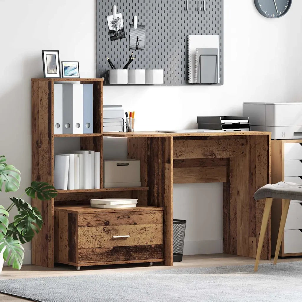 Mobile con Cassetti con ruota Legno vecchio 55 x 45 x 31 cm 869312