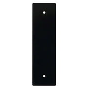 PLACCA 205 MM NERO CIECA COPRI FORO AVVOLGITORE MOTORE TAPPARELLA TAPPARELLE