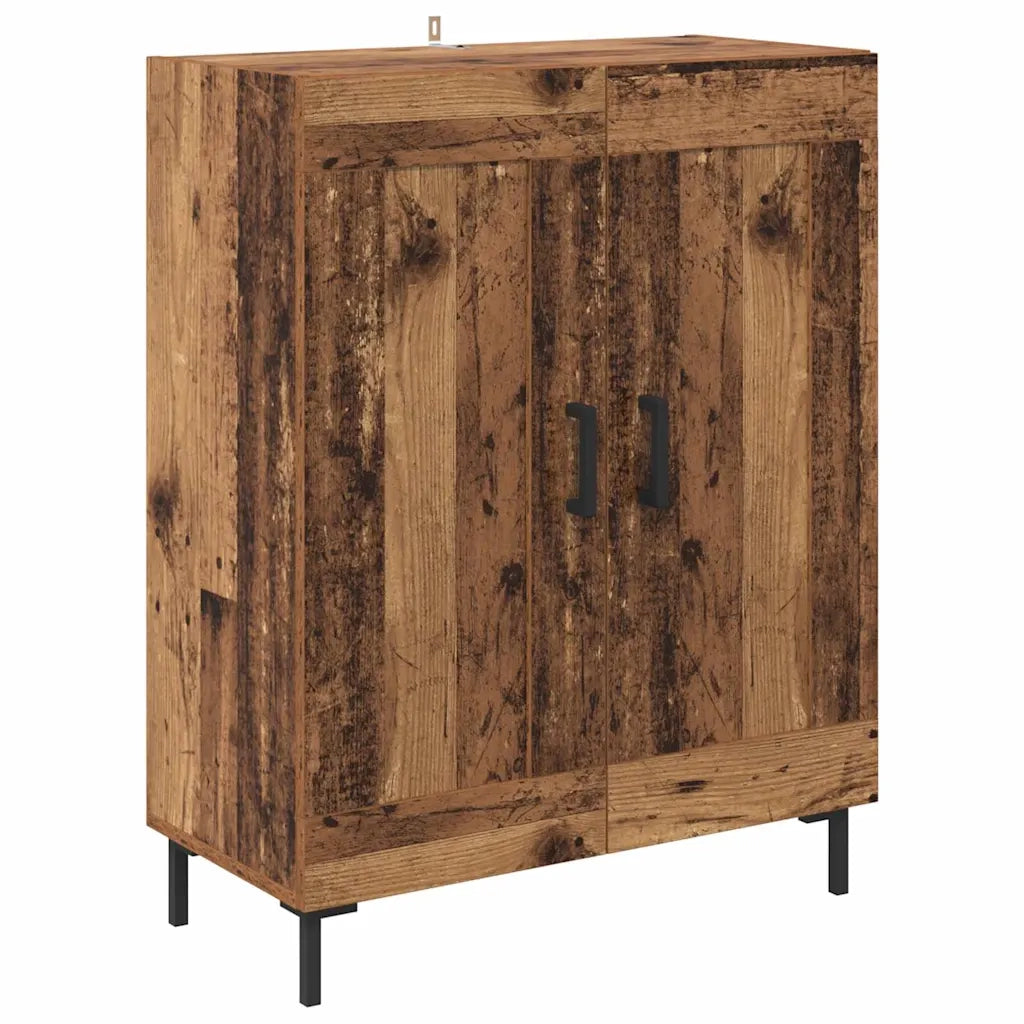 Credenza 2 pcs Legno vecchio Legno multistrato 3415654