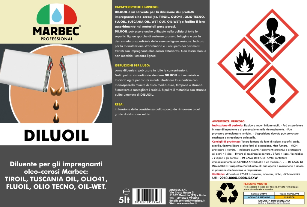 Diluente DILUOIL   5LT