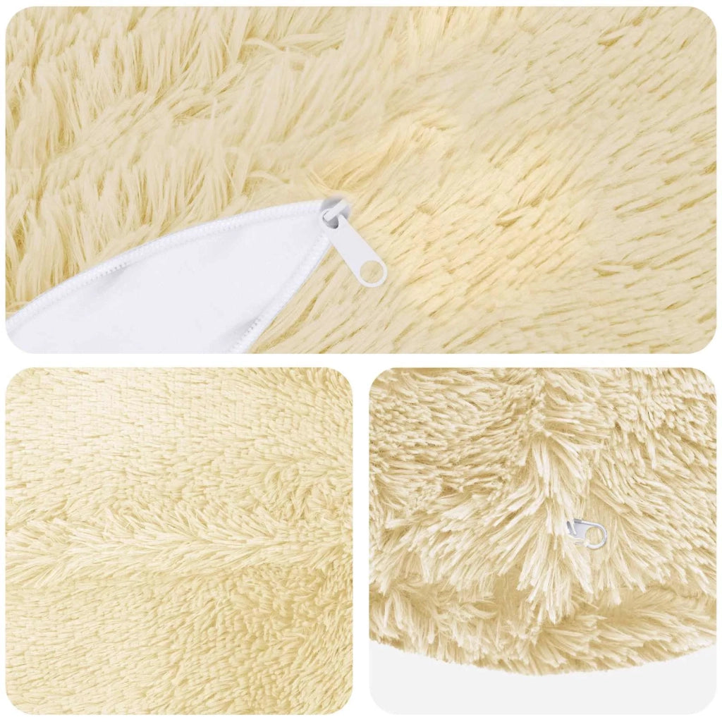 Federa 6 pcs HEERLEN Crema Ø 30 cm Fleece PV 922088