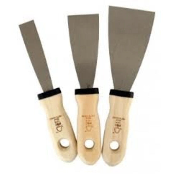 Kit 3 spatole per stuccare Nespoli