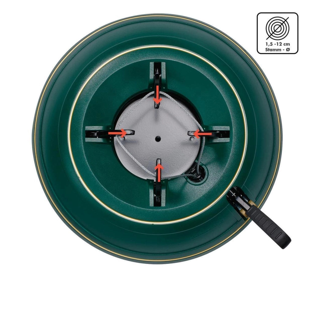 Krinner 94001 Vario Classic Supporto per Albero di Natale fino a 236 cm Diametro Base 39 cm colore Verde