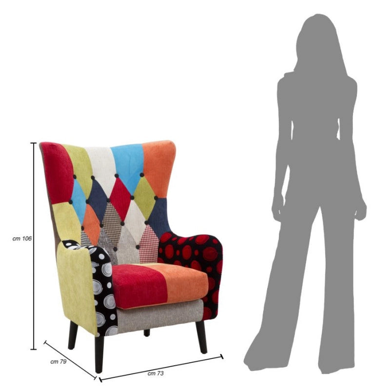 Poltrona Imperial cm 73x79x106