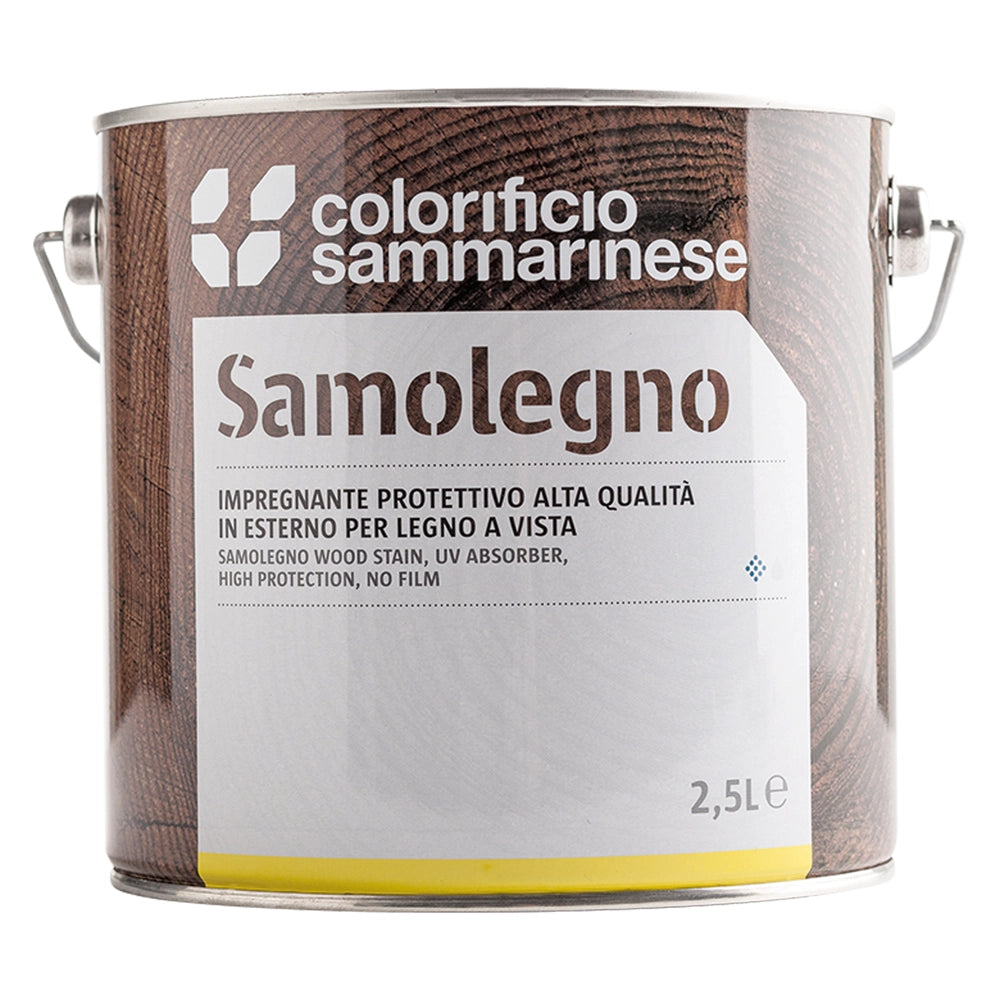 Impregnante noce chiaro Lt. 2,5 per legno