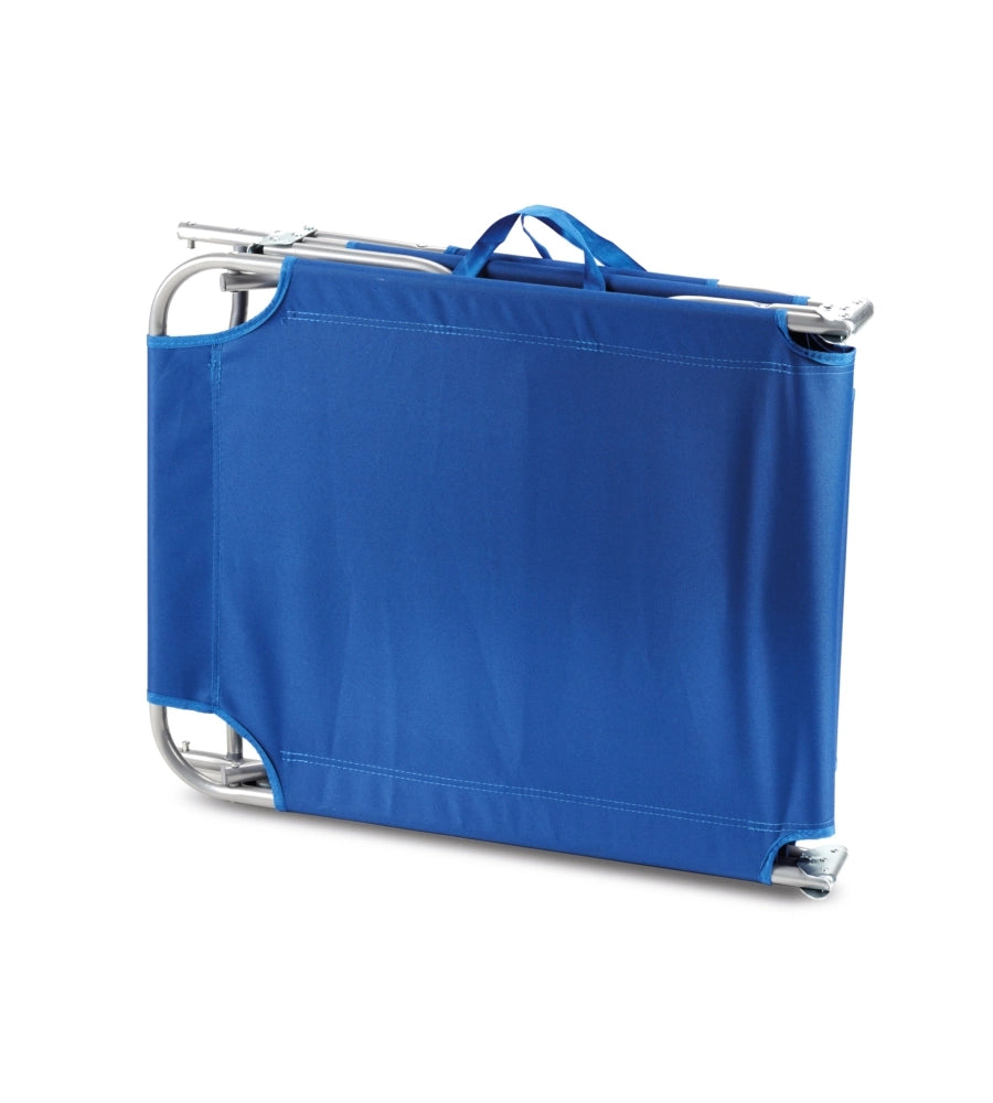 LETTINO PIEGHEVOLE BLU - 186x55x24 CM