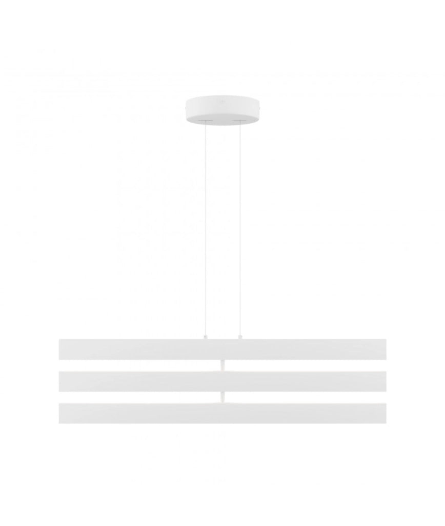 Lampada a sospensione LED Maytoni Origami 80cm bianca