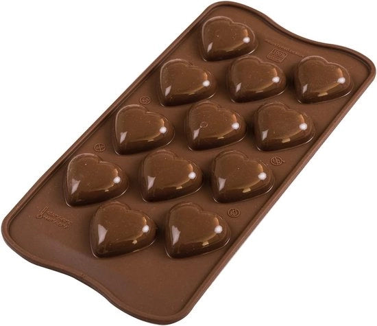 Cuore a forma di praline - forma di 12