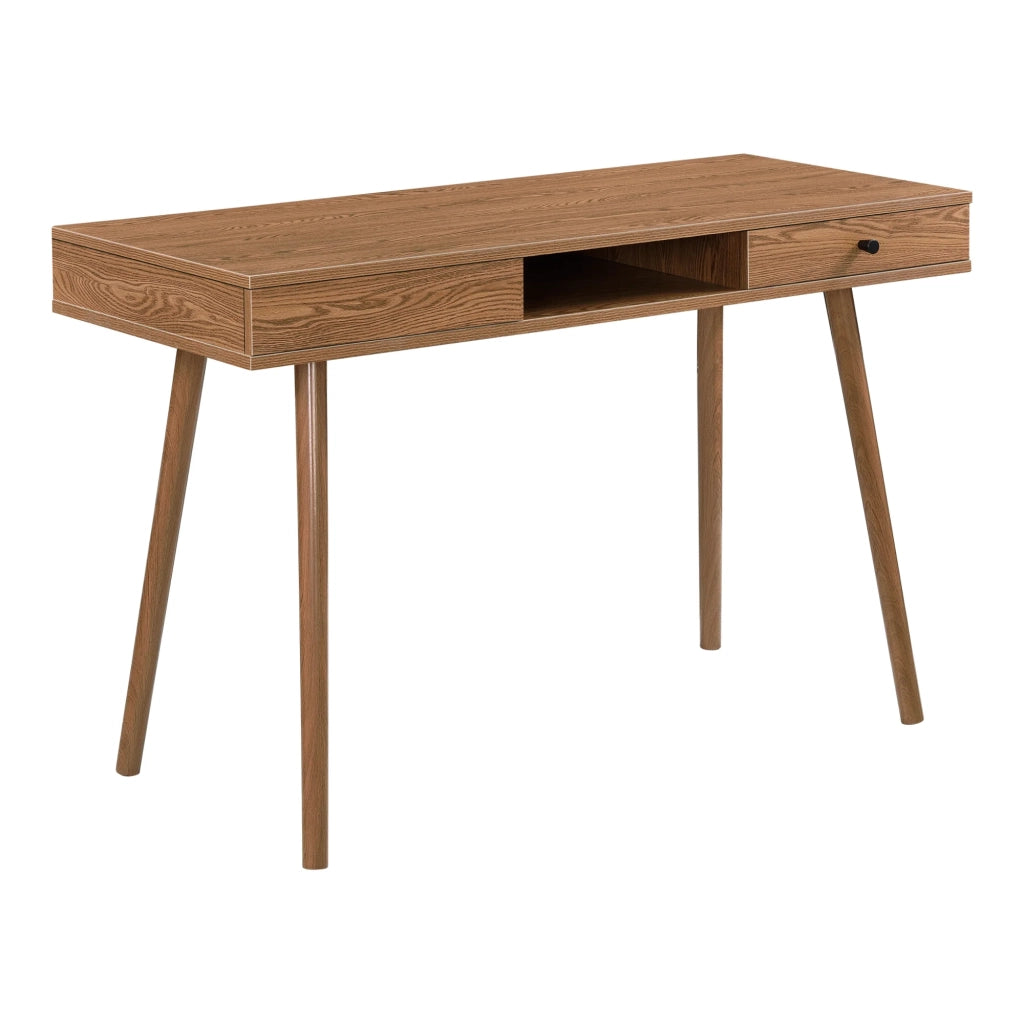 Scrivania 74 x 115 x 48 cm effetto legno scuro 03_0006623