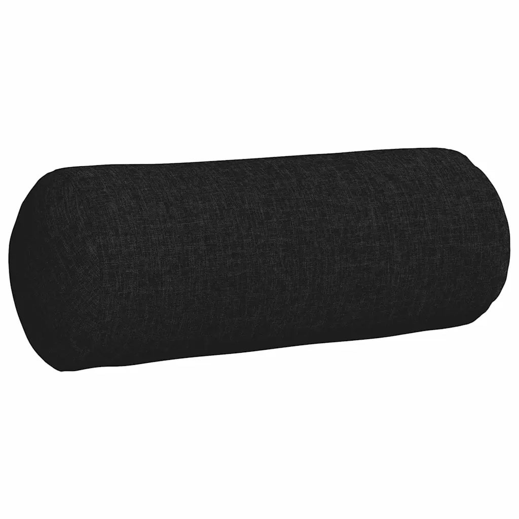 Cuscini a rullo 2 pcs Nero Ø 15 x 40 cm Tessuto 42014270
