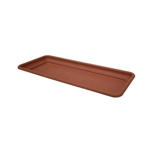 SOTTOVASO FIORIERA MAXI 78X36XH6CM COLOR COTTO