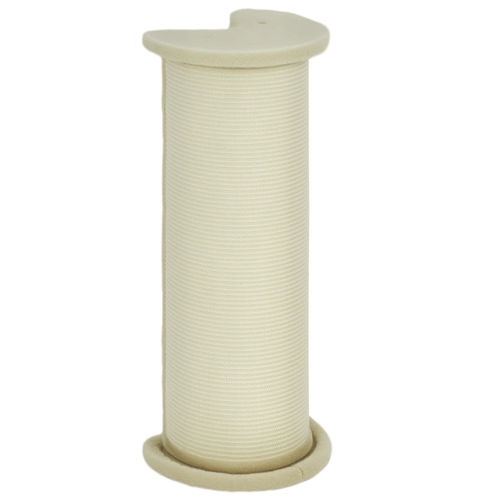 Casetta per gatti angolare ¨C Minimal ¨C 35x35x85 cm cremewei?