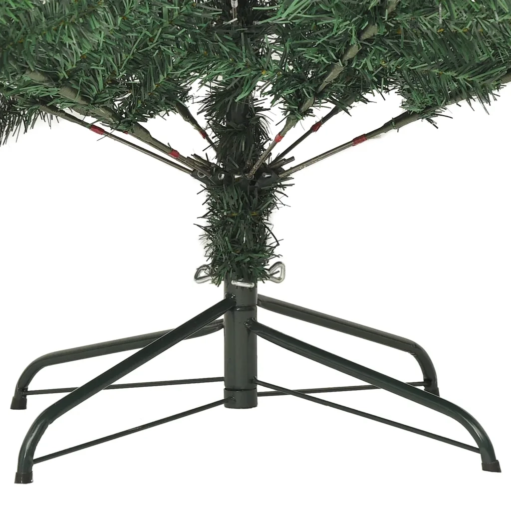 Albero di Natale Artificiale con Base 210 cm PVC 345162