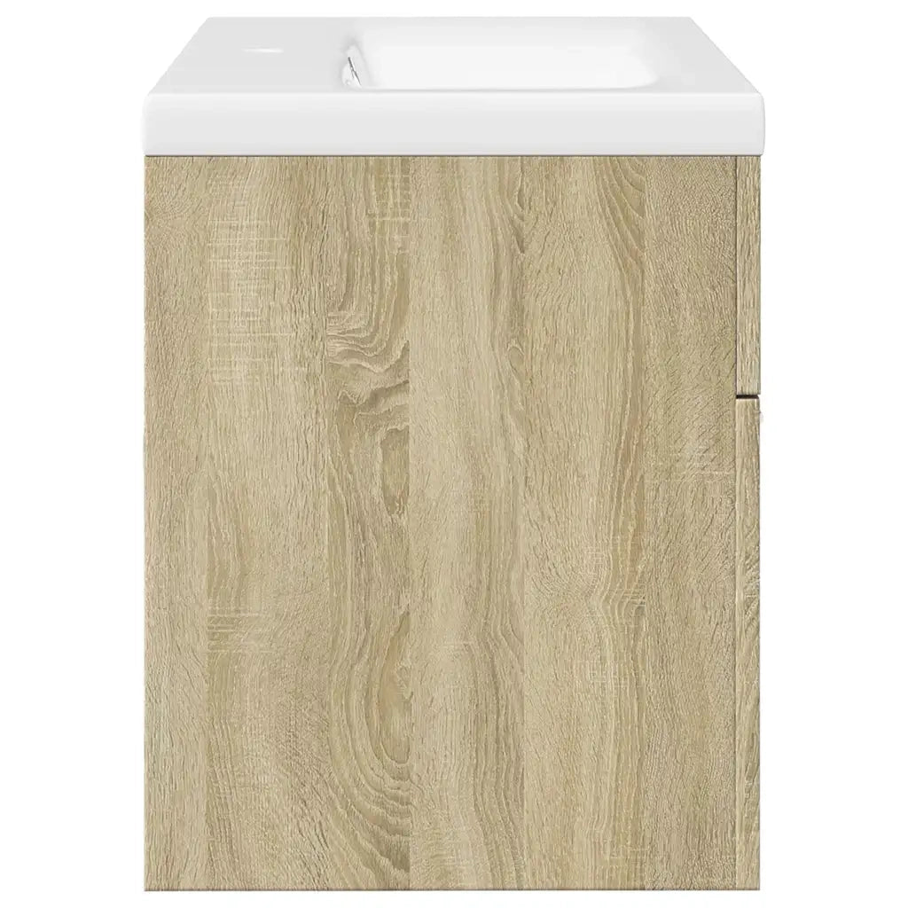 Mobile da Bagno con Lavabo Integrato Rovere Sonoma 3324985