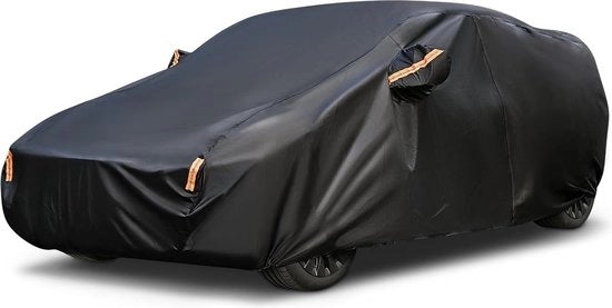 Pavimento Auto Protettivo Resistente alle Intemperie, 470-490 cm, Nero