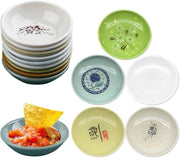Mini-compartimenti per sushi e salse - set da 15 pezzi