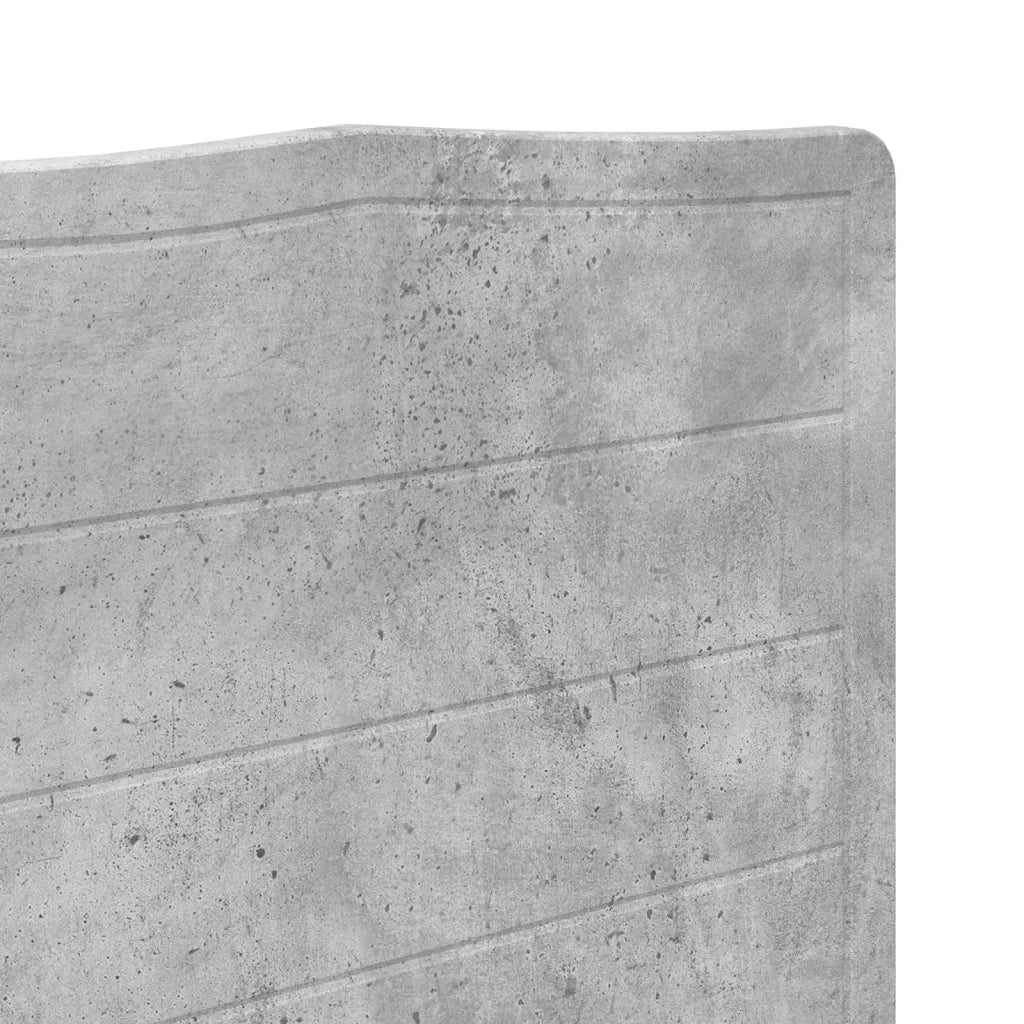 Testiera Grigio cemento Legno ingegnerizzato 887971